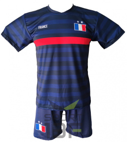 MBAPPE komplet sportowy strój piłkarski FRANCJA + GRATIS