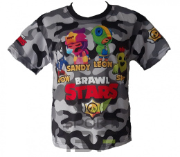 komplet BRAWL STARS dla dziecka koszulka + spodenki B6