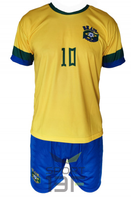 NEYMAR JR komplet sportowy strój piłkarski BRAZYLIA + GRATIS