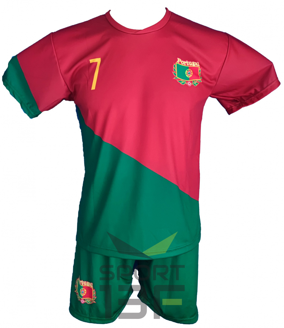 RONALDO komplet sportowy strój piłkarski PORTUGALIA - MŚ 2022 + GRATIS