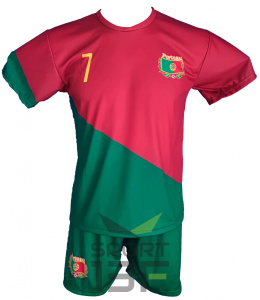 RONALDO komplet sportowy strój piłkarski PORTUGALIA dla dzieci