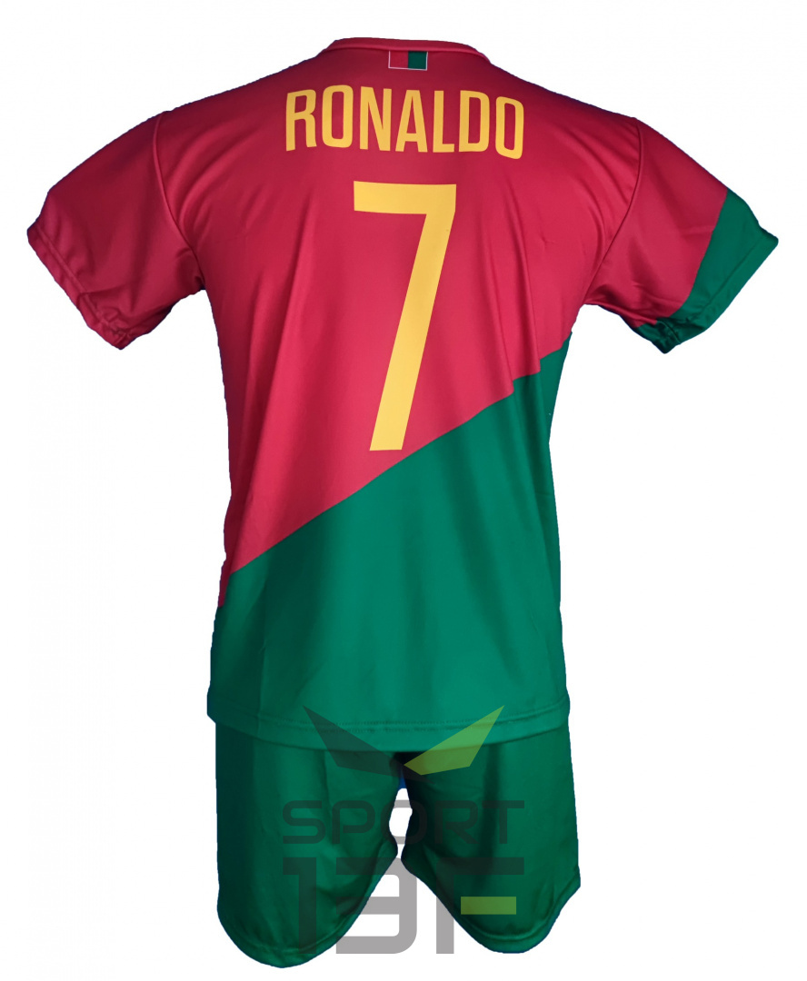 RONALDO koszulka + spodenki PORTUGALIA - MŚ 2022 + opaska