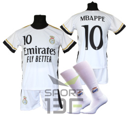 Mbappe komplet sportowy strój piłkarski MADRYT dla dzieci
