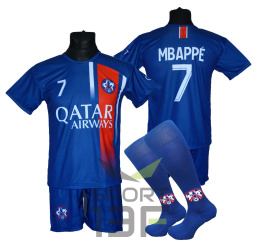 MBAPPE komplet sportowy strój piłkarski PSG 23/24 dla dzieci