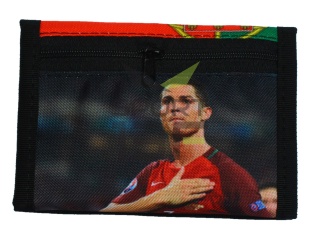 RONALDO portfel dziecięcy portfelik rozkładany PORTUGALIA