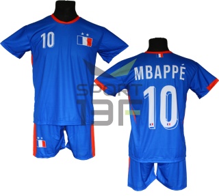 MBAPPE koszulka + spodenki FRANCJA ME24 dla dzieci