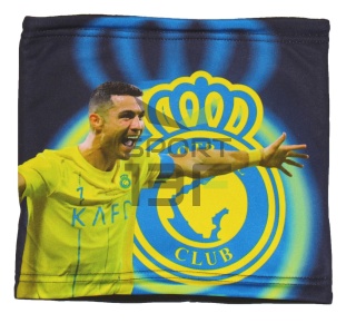 RONALDO Nassr czapka i komin ocieplone polarem - komplet