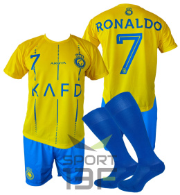 RONALDO komplet sportowy strój piłkarski AL NASSR dla dzieci