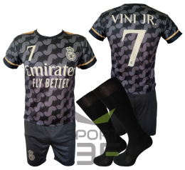 VINI JR komplet sportowy strój piłkarski MADRYT + GRATIS
