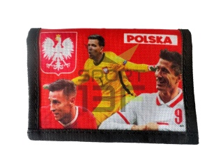 POLSKA portfel dziecięcy portfelik rozkładany