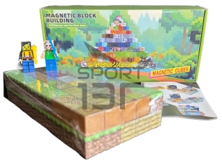 Klocki Magnetyczne My World - Bloki w Stylu Pixel Art 100 el.