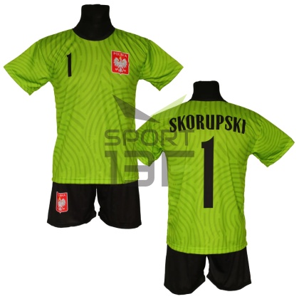 SKORUPSKI koszulka + spodenki POLSKA dla dzieci