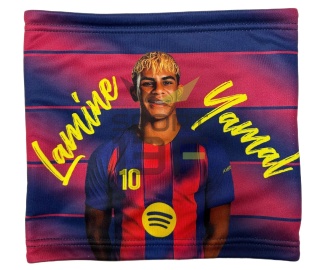 Lamine YAMAL Barcelona bordo komin ocieplony polarem