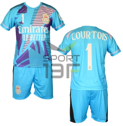 COURTOIS koszulka + spodenki Real Madryt dla dzieci