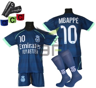 Strój piłkarski dla dzieci MBAPPE - komplet sportowy + gratis