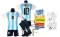 Strój piłkarski dla dzieci MESSI Argentyna - komplet sportowy + dodatki