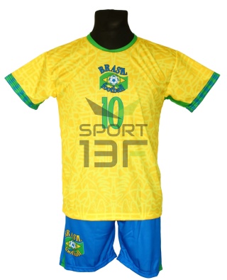 Strój piłkarski dla dzieci NEYMAR JR Brazylia MŚ2026 - komplet sportowy