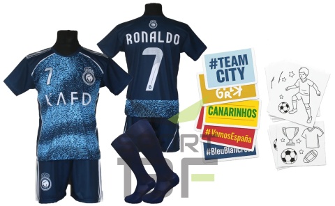 strój piłkarski dla dzieci Ronaldo Al Nassr strój piłkarski dla dzieci Ronaldo Al Nassr