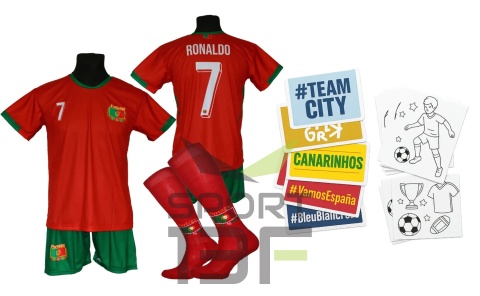 strój Ronaldo dla dzieci strój Ronaldo dla dzieci