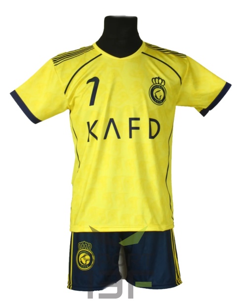 strój piłkarski Ronaldo Al Nassr dla dzieci strój piłkarski Ronaldo Al Nassr dla dzieci