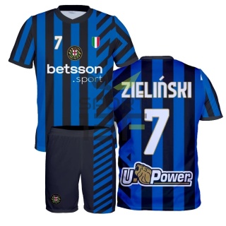 ZIELIŃSKI koszulka + spodenki INTER dla dzieci