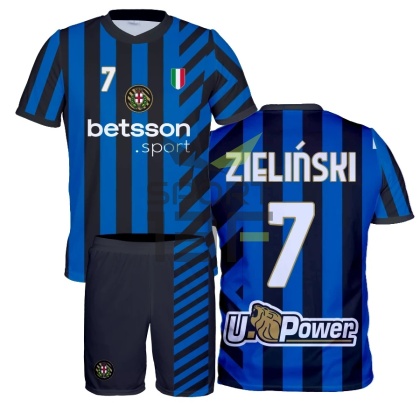ZIELIŃSKI koszulka + spodenki INTER dla dzieci