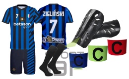 strój piłkarski zieliński
