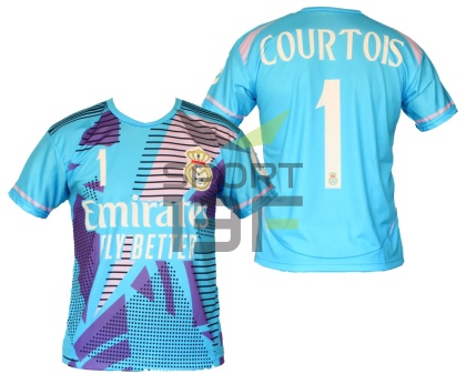 koszulka piłkarska COURTOIS t-shirt dla dziecka Real Madryt SK