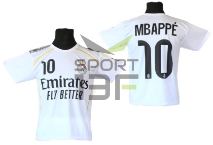 koszulka piłkarska biała MBAPPE t-shirt dla dziecka Real Madryt SK