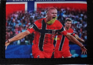 HAALAND portfel dziecięcy portfelik rozkładany Norwegia
