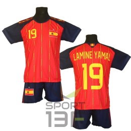 strój piłkarski Yamal Hiszpania dla dzieci