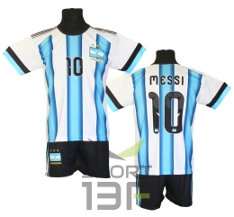 strój Messi Argentyna dla dzieci
