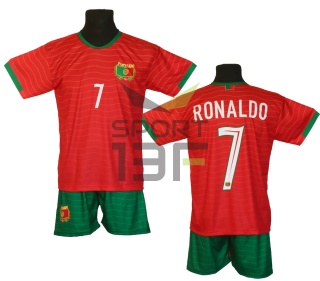 RONALDO koszulka + spodenki PORTUGALIA MŚ2026