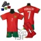 Strój piłkarski dla dzieci RONALDO Portugalia - komplet sportowy + gratis
