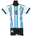 strój piłkarski Messi Argentyna dla dzieci