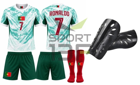 strój ronaldo portugalia dla dzieci