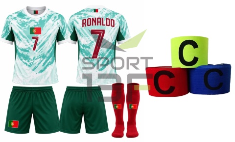 strój ronaldo portugalia dla dzieci