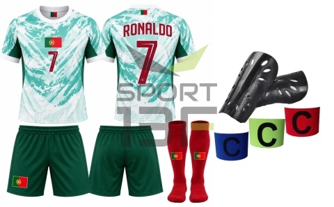 strój ronaldo portugalia dla dzieci