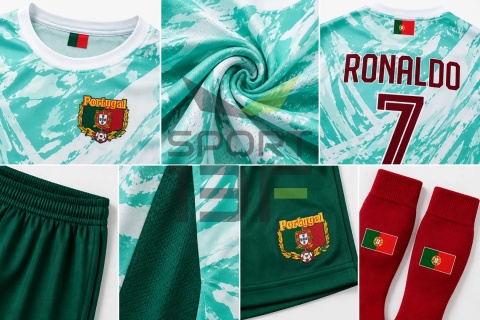 strój ronaldo portugalia dla dzieci