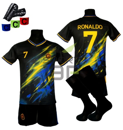 strój piłkarski dla dzieci RONALDO Al-Nassr komplet sportowy