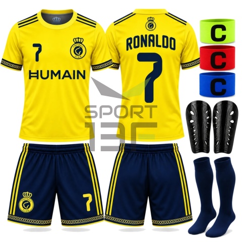 strój ronaldo nassr dla dzieci
